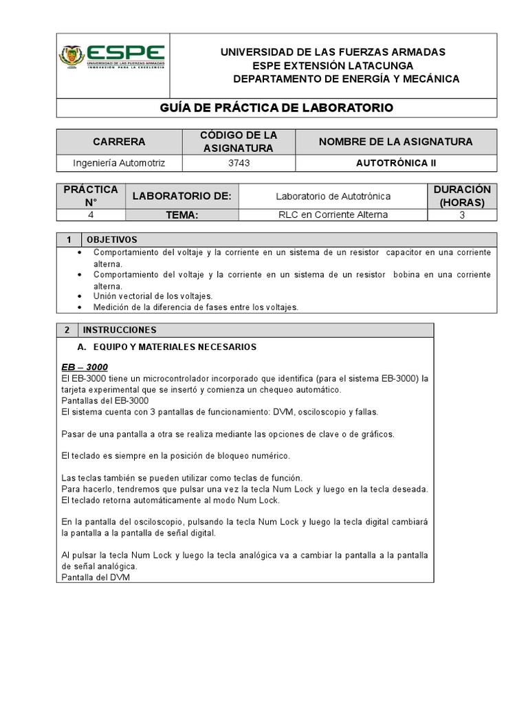 Informe experimento 4 voltaje Impedancia eléctrica