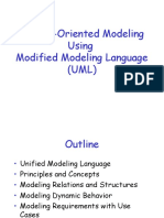 Object-Oriented Modeling Using Modified Modeling Language (UML)