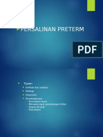 Persalinan Preterm