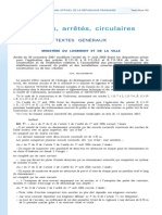 10.11.30 - Arrété Du 30 Novembre 2010 - Disposition PMR en ERP Neuf