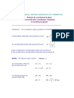 Coordonate Carteziene-Polare (M14) - Prob 1