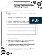 addition summative assessment sheet