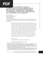 ANTIPODA- La Articulación de Lógicas Laborales y Lógicas Domésticas...