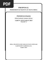 Download Proposal Dana Desa by Satria SN299795354 doc pdf