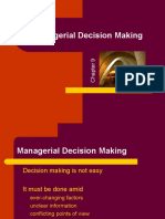 Managerial Decision Making