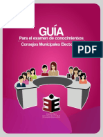 Guia Examen - Consejos Municipales PDF