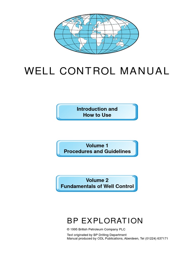Well Control Manual | PDF | Pump | Chemical Engineering