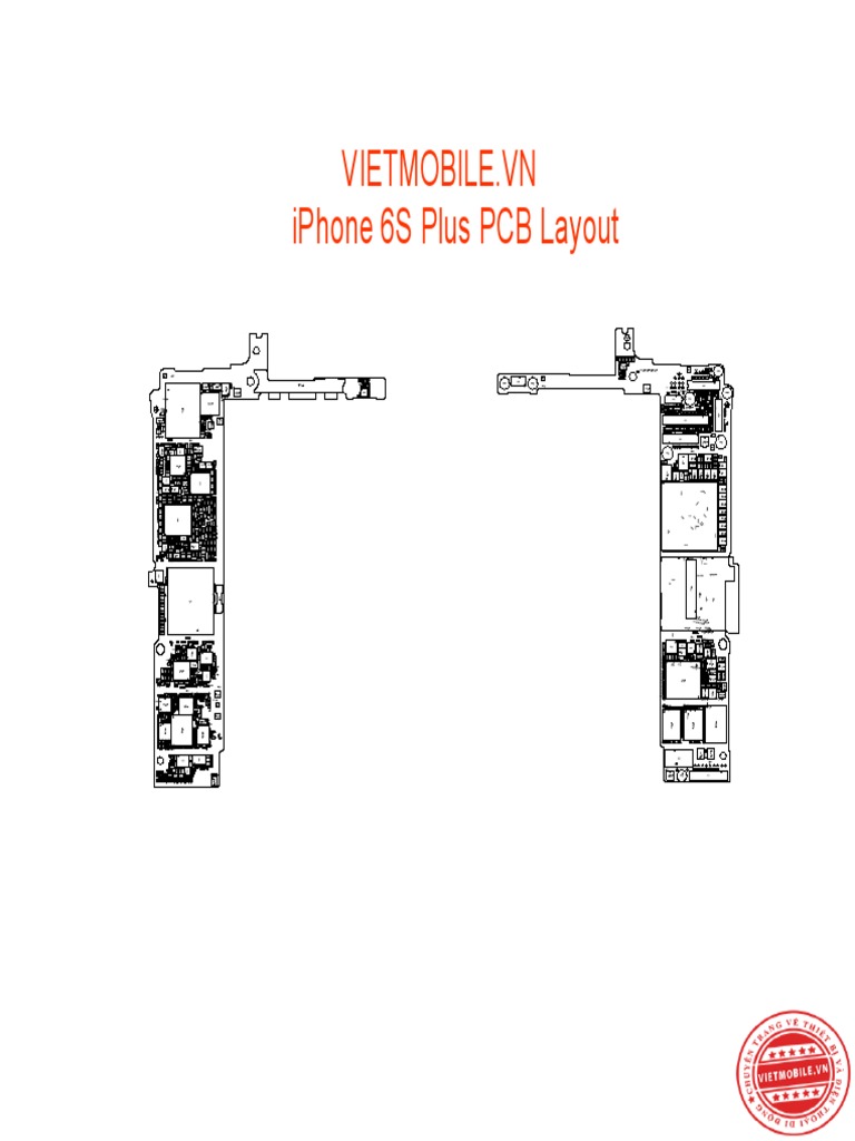 5s schematic iphone diagram_vietmobile.vn 6S Plus Schematic Vietmobile.vn iPhone