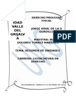 Derecho Procesal Fiscal