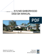 Feldman's Neighborhood Design Manual Guidebook