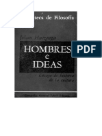 Hombres e Ideas.