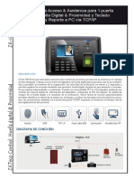 Catalogo - ZK Iclock700 Id PDF