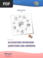 Accounting Interview Questions