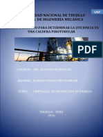 Calcular la eficiencia de una caldera pirotubular usando el método indirecto