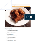 Receta de Pollo Campero