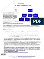 Work Breakdown Structures: White Paper