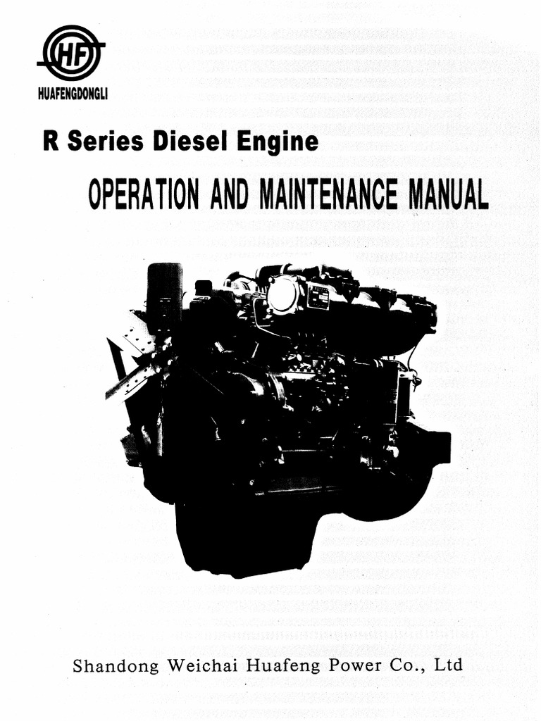 Weichai Huafengdongli R Series Diesel Engine