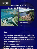 Site Selection for Dams & Reservoirs (Original)