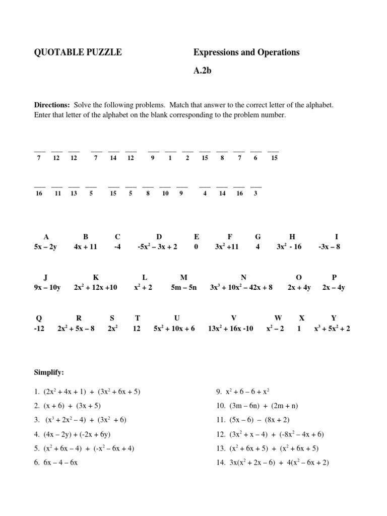 Adding And Subtracting Polynomials - Lessons - Blendspace In Adding And Subtracting Polynomials Worksheet