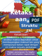 Ketaksaan Leksikal Dan Struktural