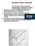 Proyeksi Oblique