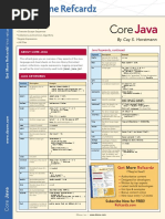 Java Cheat Sheet