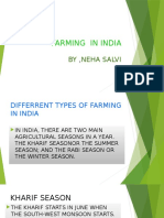 Farming in India: By, Neha Salvi