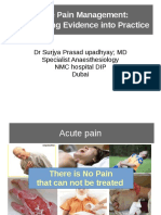 ACute Pain Management Transforming Evidence Into Practice