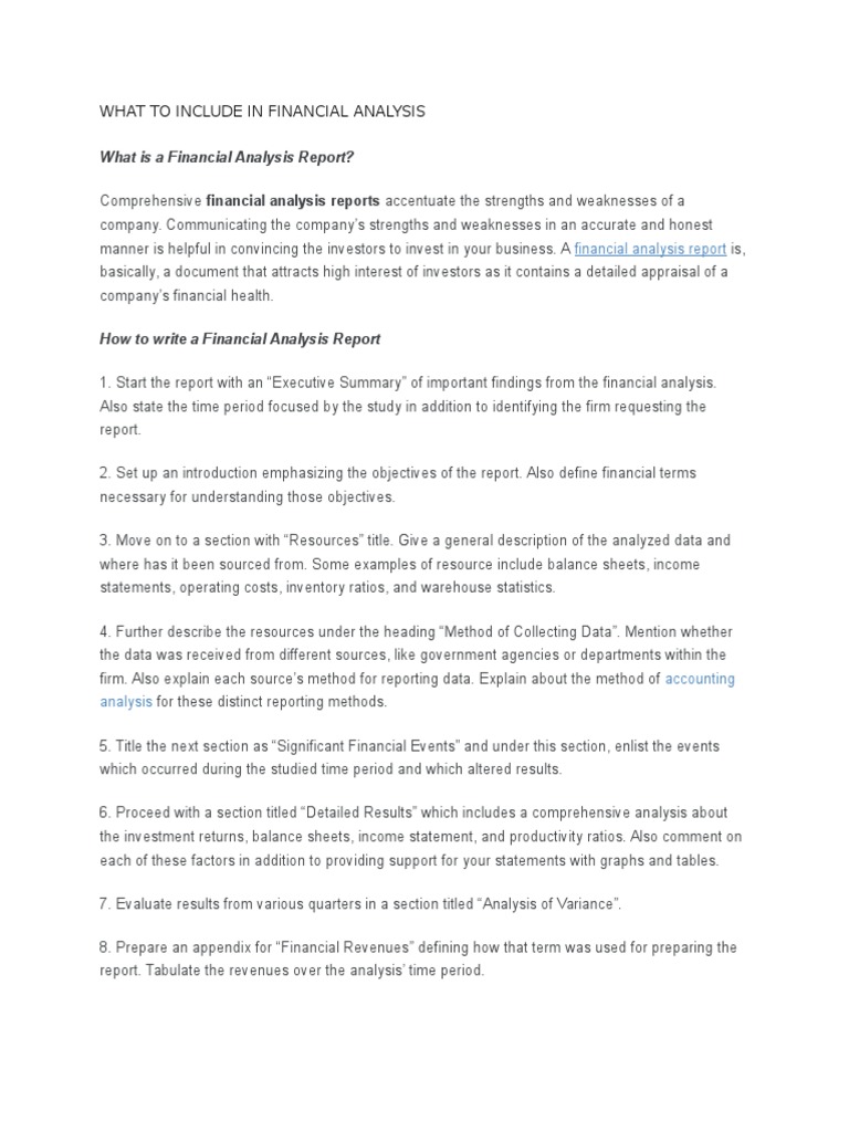 Finacial Analysis  PDF  Balance Sheet  Income Statement