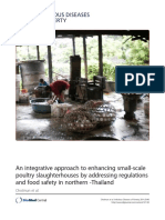 An Integrative Approach To Enhancing Small-Scale Poultry Slaughterhouses by Addressing Regulations and Food Safety in Northern - Thailand