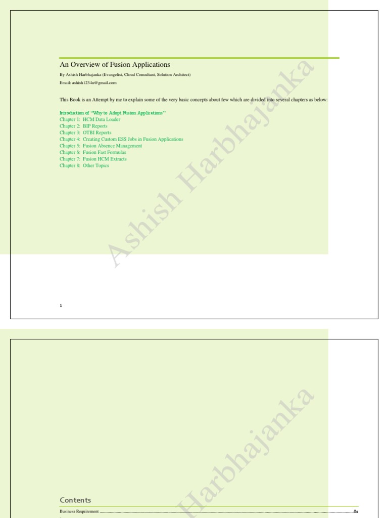 Overview of Oracle Fusion Applications | PDF | Sql | Oracle Database