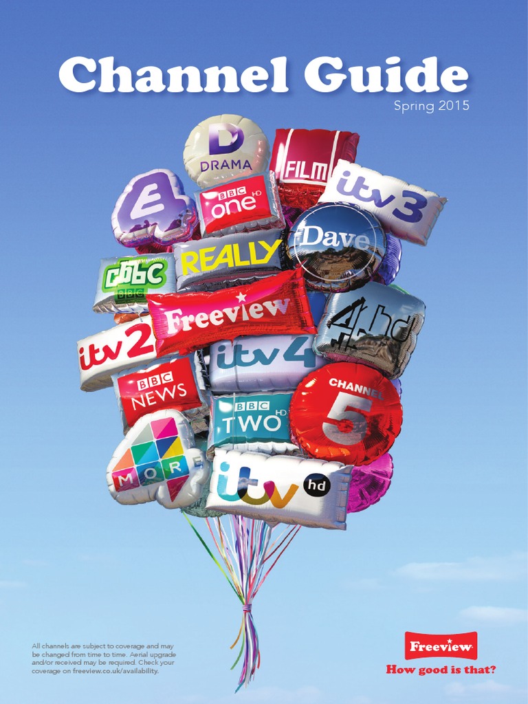 Freeview Channel Guide Feb 2015 | Bbc | Mass Media