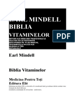 Earl Mindell - Biblia Vitaminelor