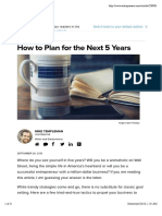 How to Plan for the Next 5 Years.pdf