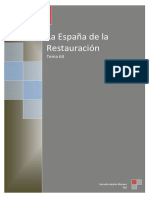 63. La Restauración en España