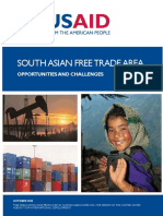 South Asian Free Trade Area Opportunities and Challenge