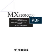 Partsbook Pegasus MX3200 SERIES