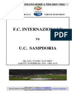 2015-16 Internazionale Sampdoria