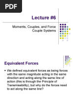 6-Moments Couples and Force Couple Systems