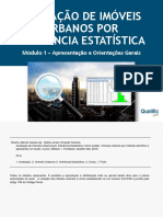 Avaliação de Imóveis Por Inferência Estatística - Qualific Net - Módulo 1 - Apresentação Geral