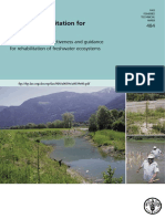 Habitat Rehabilitation - Global Review of Effectiveness and Guidance For Rehabilitation of Freshwater Ecosystems PDF