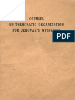 Counsel On Theocratic Organization For Jehovah's Witnesses, 1949