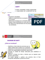 Diagram a gantt