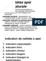 Chimia Ecologica a Apelor Naturale 