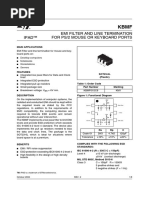 Protettore ESD e Filtro EMI STMicroelectronics, KBMF01SC6, Montaggio Superficiale Dual, SOT-23, 6 Pin