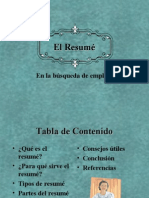 El Resumé