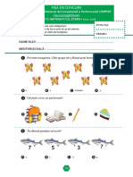 Comper-Matematica Clasa0 Etapa1 2015-2016 PDF