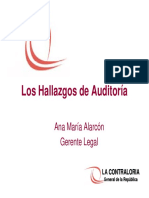 653 Exposicion Hallazgos de Auditoria (Modo de Compatibilidad)