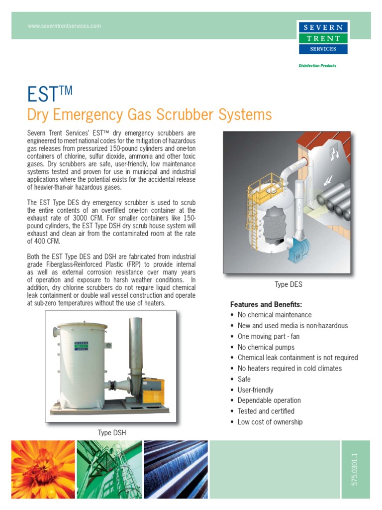Dry Scrubbers | PDF | Hvac | Gases