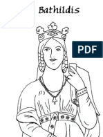 ST Bathildis Coloring Page